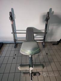 panca piana regolabile+legsCurl/ext+pancaScott