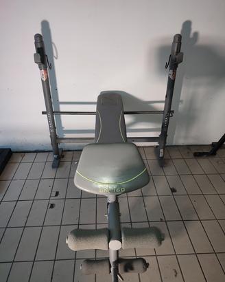 panca piana regolabile+legsCurl/ext+pancaScott