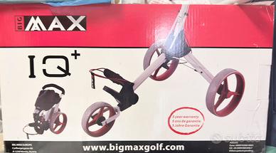 BIG MAX Carrello da golf IQ+, bianco