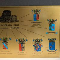 Targa Ispettorato Scuole Militari Esercito ITA