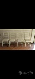 Sedie in legno massello