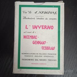 Gioco di carte Dal Negro L'Inverno anni 70