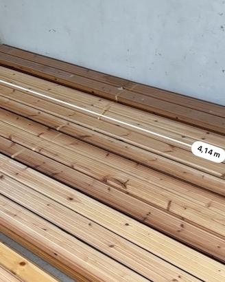 Perline in legno NUOVE 4,14 m – 50 mq