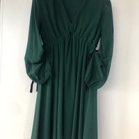 Abito donna verde luonghette