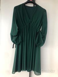 Abito donna verde luonghette
