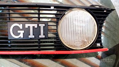 Wolkswagen Golf GTI mk1 anni 80 rara mascherina