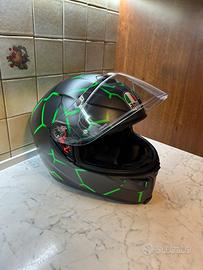 Casco moto AGV K5s Vulcanum Green L