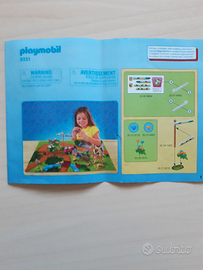 Playmobil cavalli in campagna