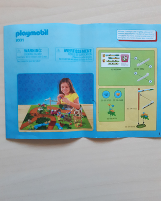 Playmobil cavalli in campagna