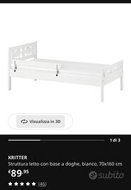Letto per bambini basso modello ikea