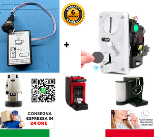 GETTONIERA + MODULO MACCHINE DA CAFFÈ,BEVANDE,ECC