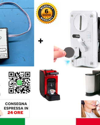 GETTONIERA + MODULO MACCHINE DA CAFFÈ,BEVANDE,ECC