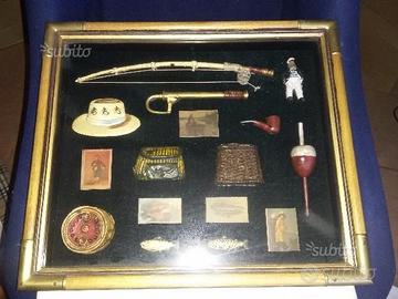 Quadro souvenir pesca porto mare