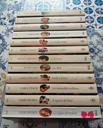 N. 12 libri ""Romanzi Storici" Harlequin. 