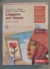 libro Leggere per vivere Poesia e Teatro