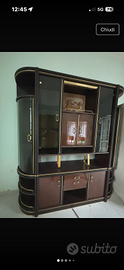 parete attrezzata / credenza da soggiorno anni 70