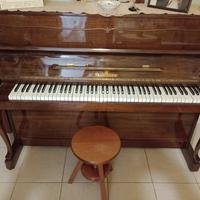 Pianoforte verticale a parete noce, Wilh Steinberg