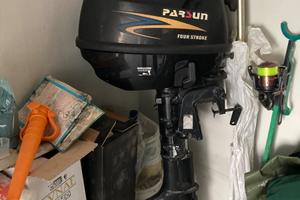 Motore 5 cavalli e gommone 3,10 metri