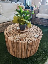 Tavolino in teak massello – pezzo unico (nuovo)