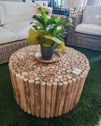 Tavolino in teak massello – pezzo unico (nuovo)