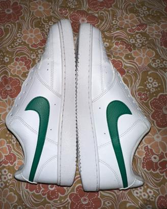 Nike Court Vision Low bianche e verdi