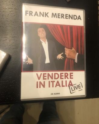 Dvd + Cd Audio Frank Merenda - Vendere in Italia