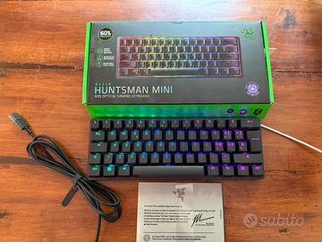 Razer Huntsman Mini - OPTICAL PURPLE 💜 NUOVA