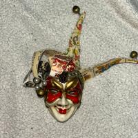 maschera veneziana da ornamento.