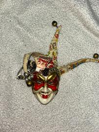 maschera veneziana da ornamento.