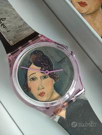 Swatch Pompidou GZ356 Portrait Dédie Modigliani 
