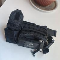 Marsupio Militare Nero Tough