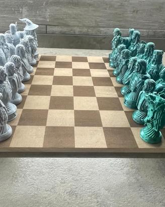 Scacchi Il Signore degli Anelli 3D