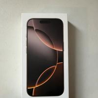 Scatola iphone 16 pro Desert Titanium