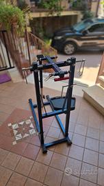 cavalletto per manutenzione bici 