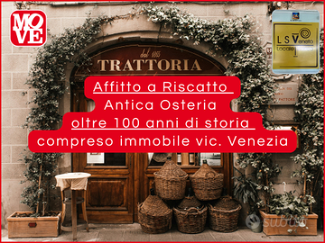 Osteria Storica con 100 anni di storia a RISCATTO
