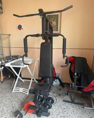 Palestra multifunzione - bilanciere - pesi - addom