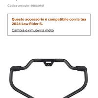 Paramotore  Harley Davidson Mustache - Black