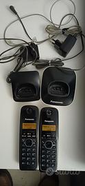 telefono doppio cordeless Panasonic 