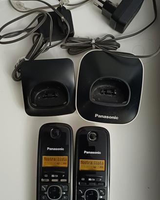 telefono doppio cordeless Panasonic 