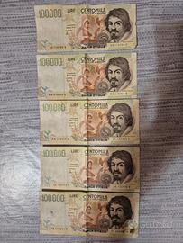 Bancoote da 100.000 lire