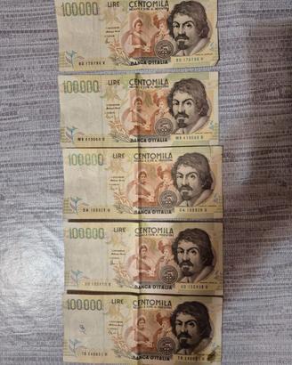 Bancoote da 100.000 lire