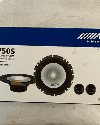 ALPINE SXE-1750S KIT 2 VIE CON MIDWOOFER E TWEETER