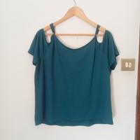 maglietta estiva donna spalle scoperte 