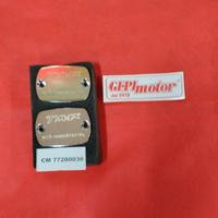 Coppia coperchio pompa freno cromato YAMAHA  T-MAX
