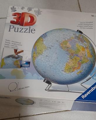 puzzle 3d mappamondo Ravensburger