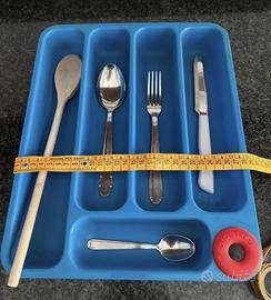  Porta Posate In Plastica Gio Style Organizzatore