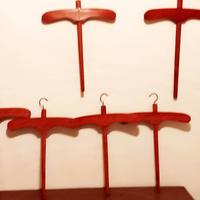 Grucce Appendiabiti Stampelle - Legno - Vintage