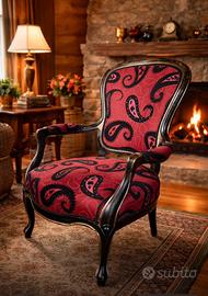 Poltrona in stile Luigi XV