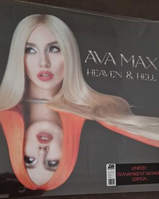 Ava Max Heaven & Hell Vinile edizione arancione