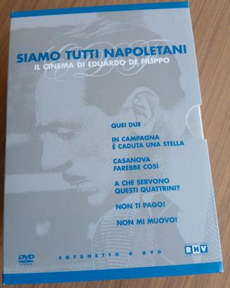 Cofanetto da n. 6 DVD Cinema di Eduardo de Filippo